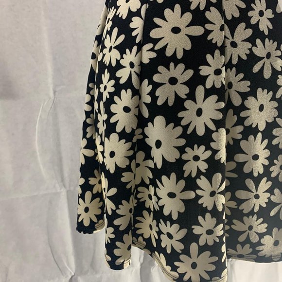 🌀 Black Bead Spandex Mini Dress - Picture 10 of 11